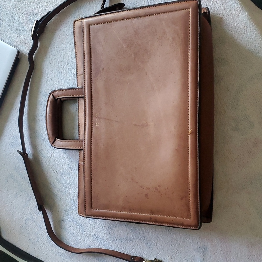 Leather teachers bag!!